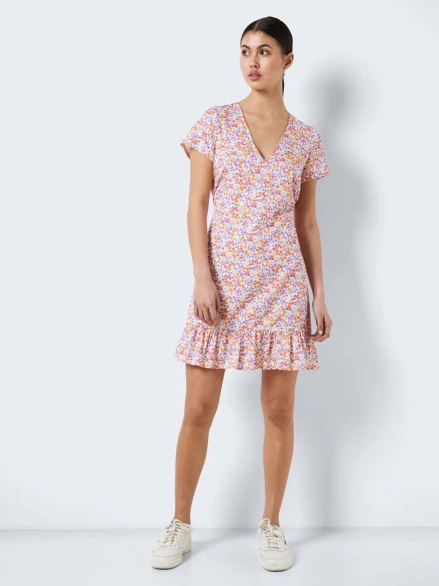 Noisy May SHORT PRINT DRESS