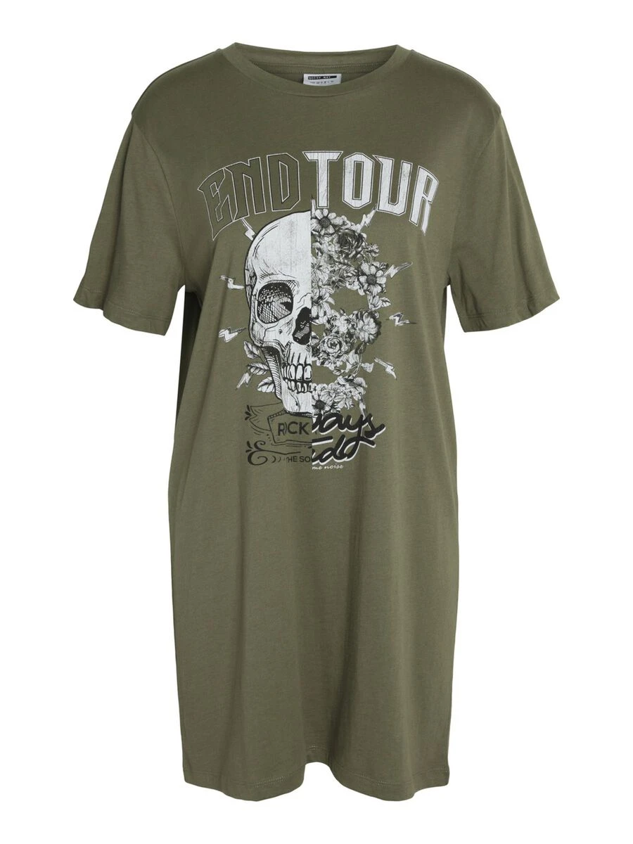 Noisy May SHORT PRINTED DRESS - Image 6