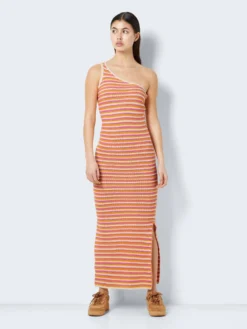 Noisy May KNITTED ONE SHOULDER DRESS