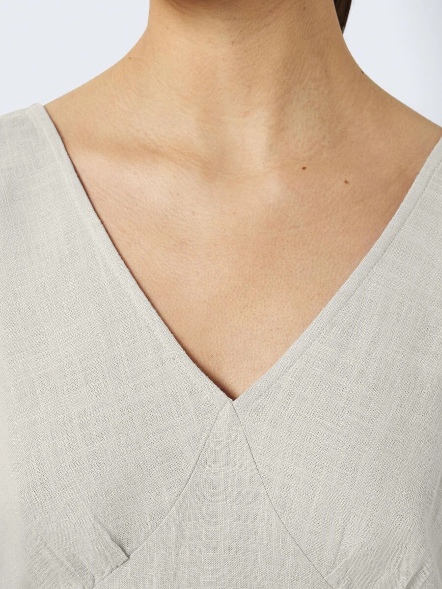 Noisy May SLEEVELESS LINEN DRESS - Image 5