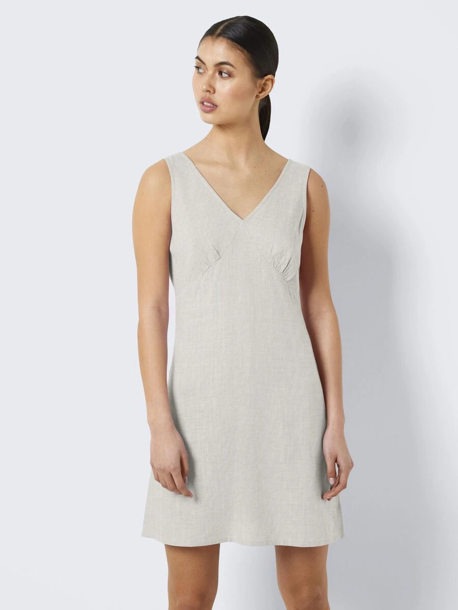 Noisy May SLEEVELESS LINEN DRESS
