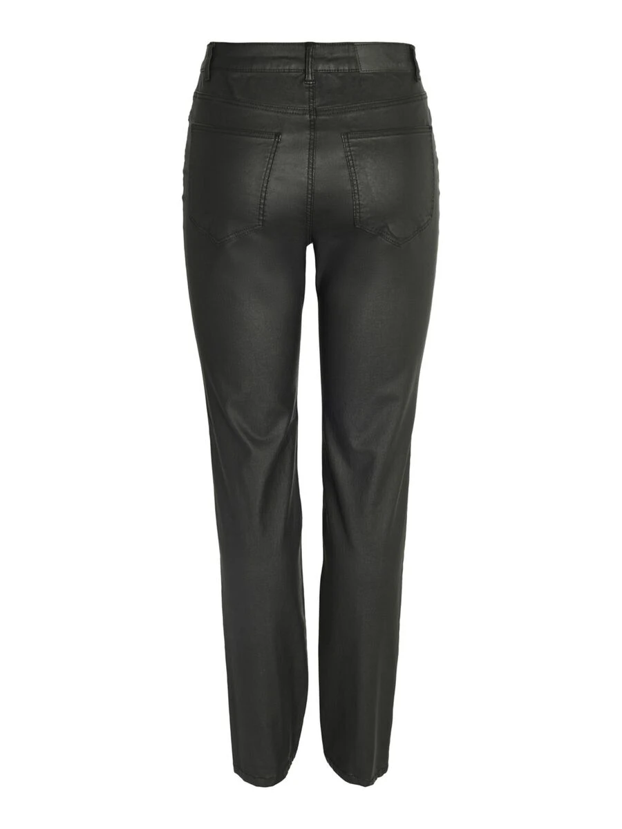 Noisy May NMMONI CROPPED COATED STRAIGHT FIT JEANS - Image 8