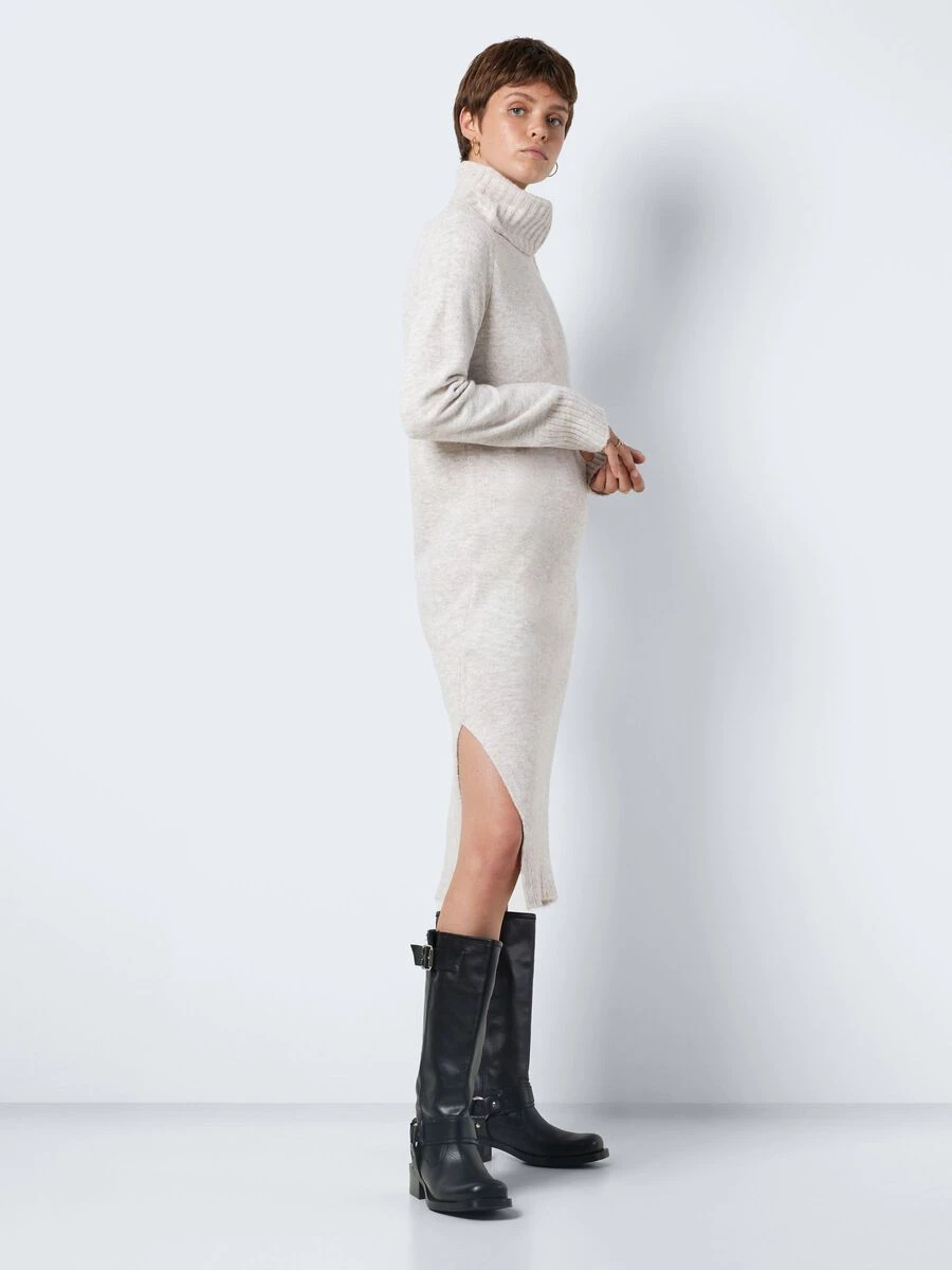 Noisy May HIGH NECK KNITTED DRESS - Image 3