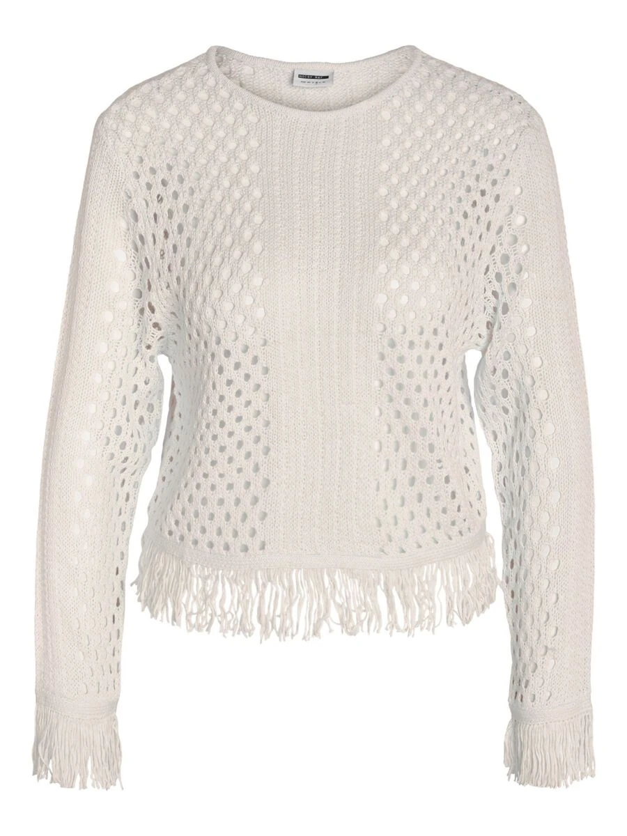Noisy May KNITTED FRILL PULLOVER - Image 6