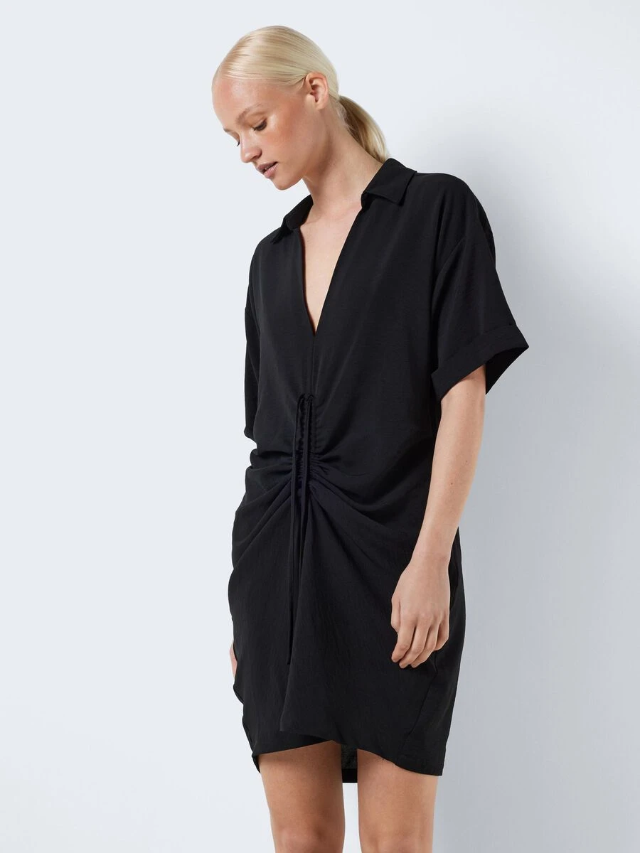 Noisy May SHORT RUCHED DRESS - Image 2