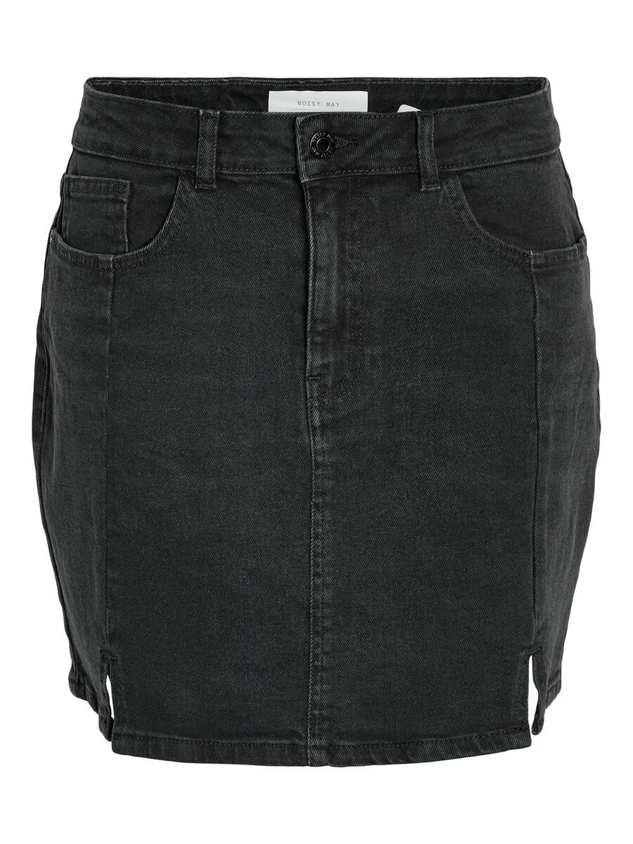 Noisy May SHORT SLIT DENIM SKIRT - Image 7