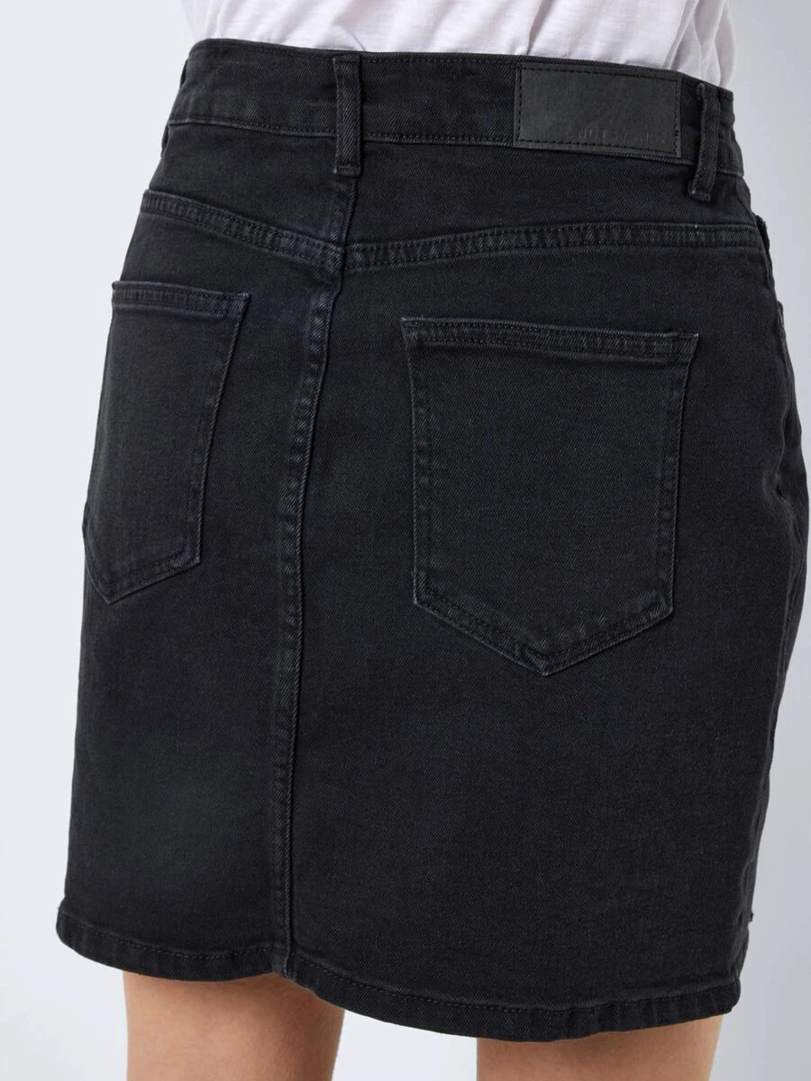 Noisy May SHORT SLIT DENIM SKIRT - Image 6