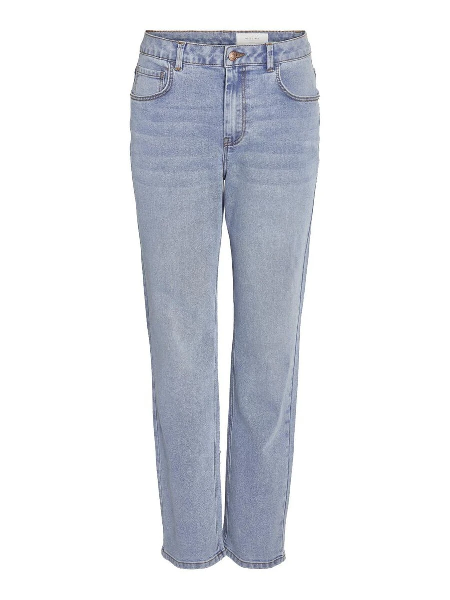 Noisy May NMGUTHIE HIGH WAISTED STRAIGHT FIT JEANS - Image 7