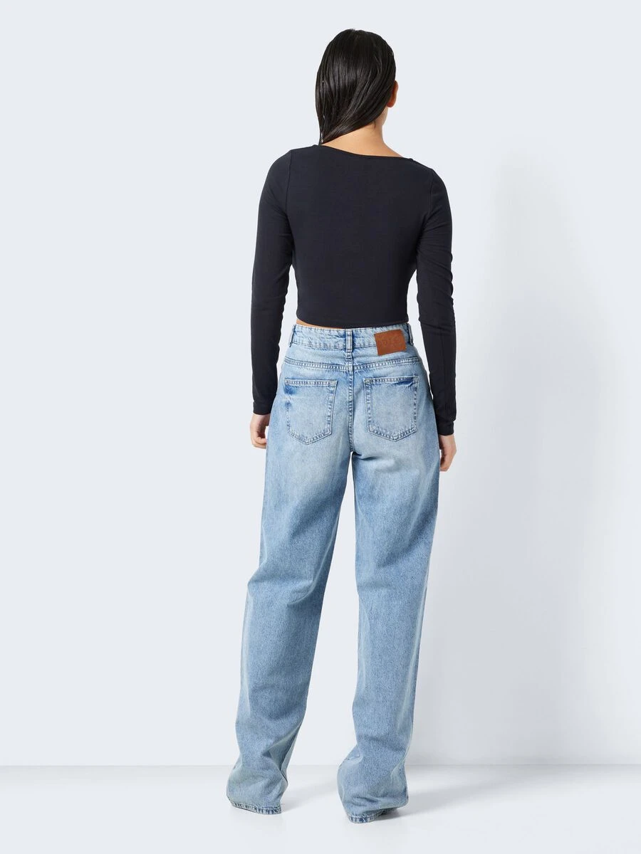 Noisy May LONG SLEEVED SWEETHEART TOP - Image 4