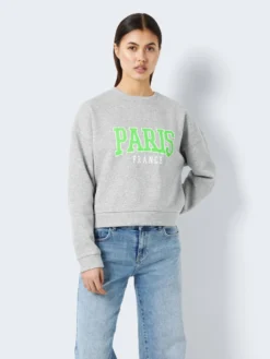 Noisy May PRINTET SWEATSHIRT