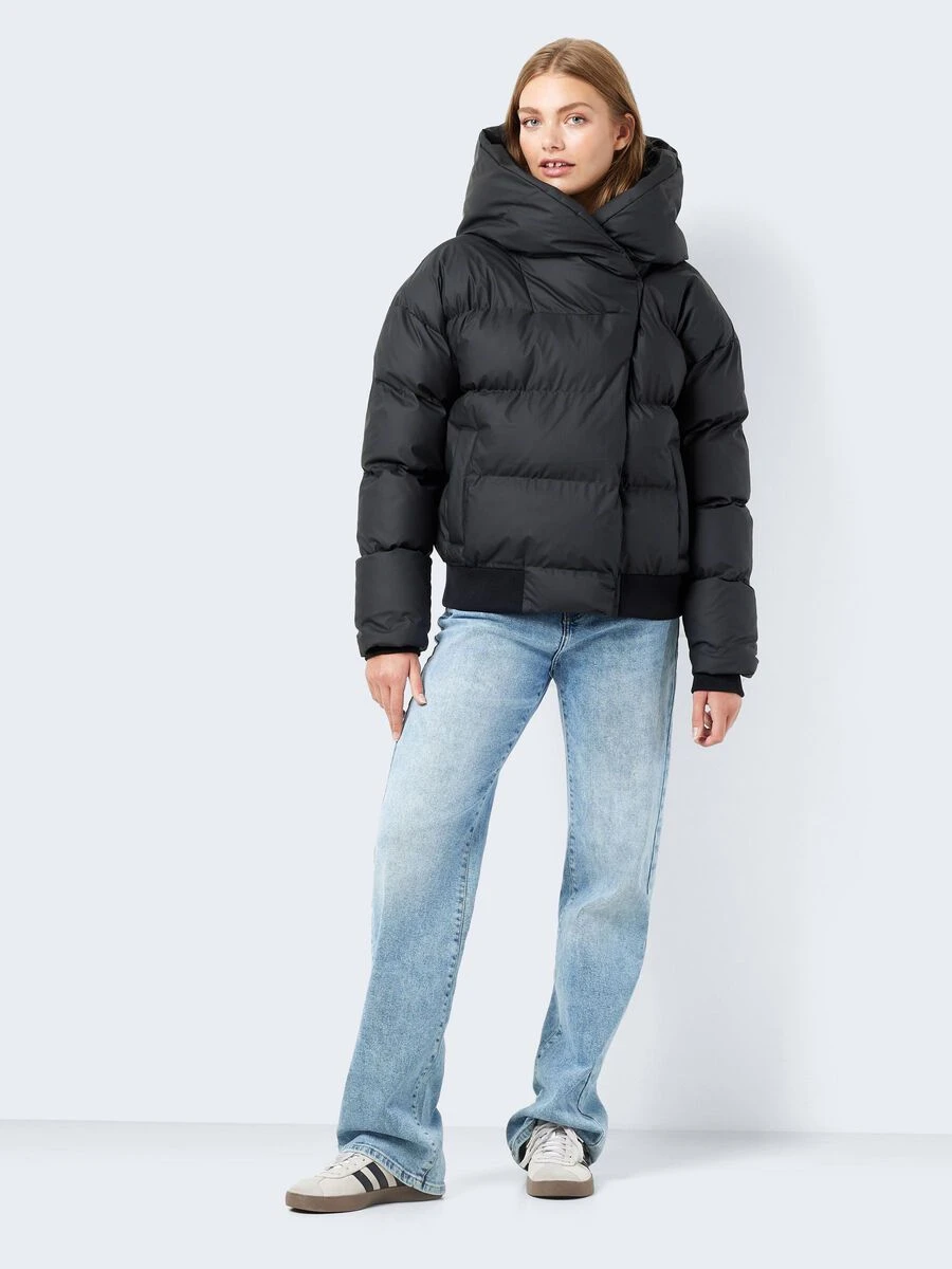 Noisy May SHORT WATER REPELLENT PUFFER JACKET - Image 3
