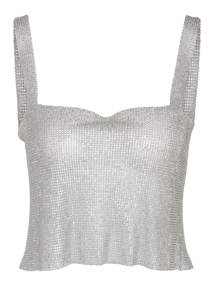 Noisy May CROPPED RHINESTONE TOP - Image 6