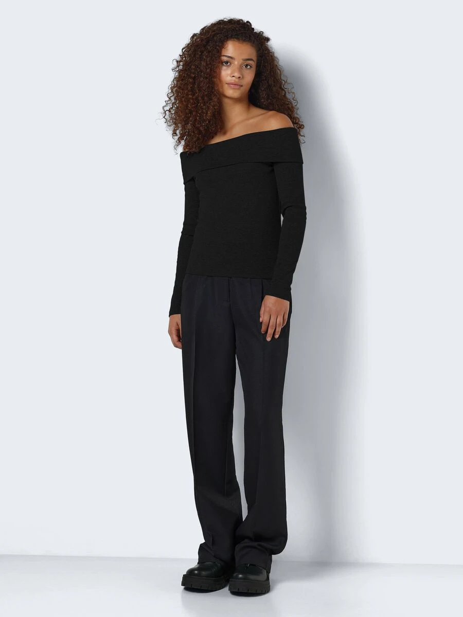 Noisy May LONG SLEEVED OFF-SHOULDER TOP - Image 3