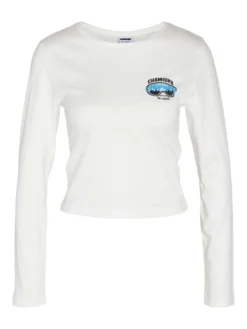 Noisy May CROPPED LONG SLEEVED TOP