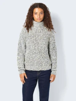 Noisy May KNITTED HIGH NECK PULLOVER