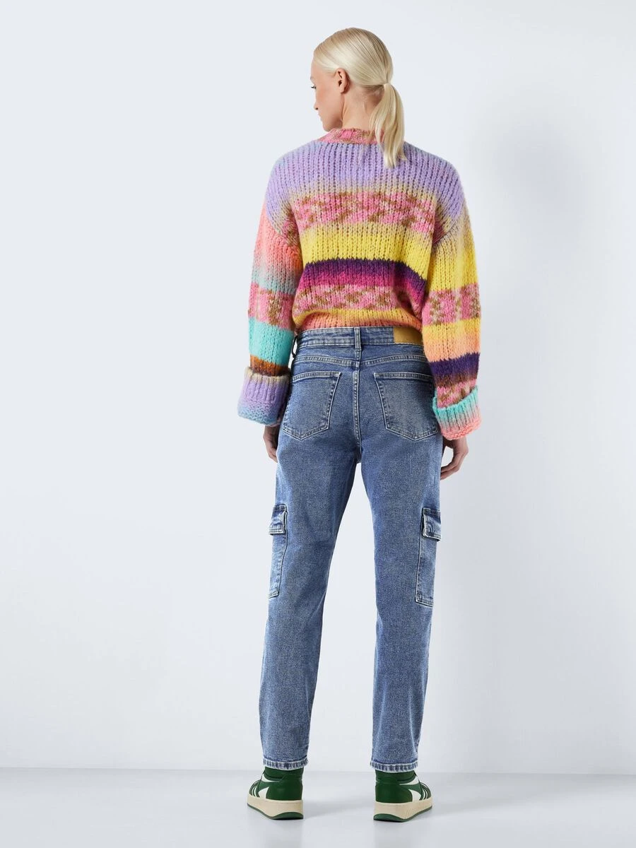 Noisy May NMMONI CROPPED CARGO JEANS - Image 4