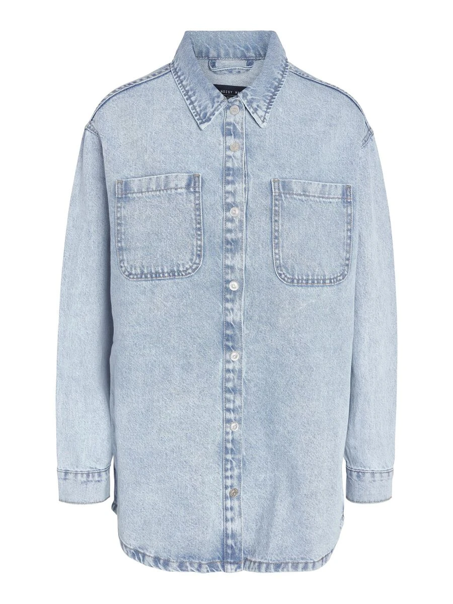 Noisy May DENIM SHIRT JACKET - Image 6
