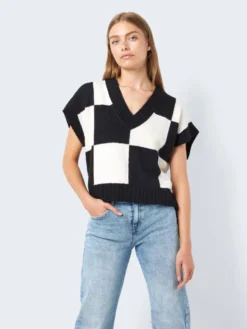 Noisy May SHORT SLEEVED KNITTED PULLOVER