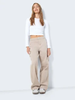 Noisy May NMALEXA NORMAL WAIST CARGO JEANS
