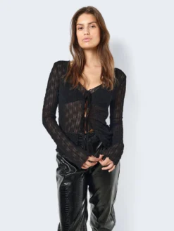 Noisy May CRINKLED CARDIGAN