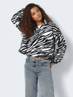 Noisy May ZEBRA PRINTED TOP
