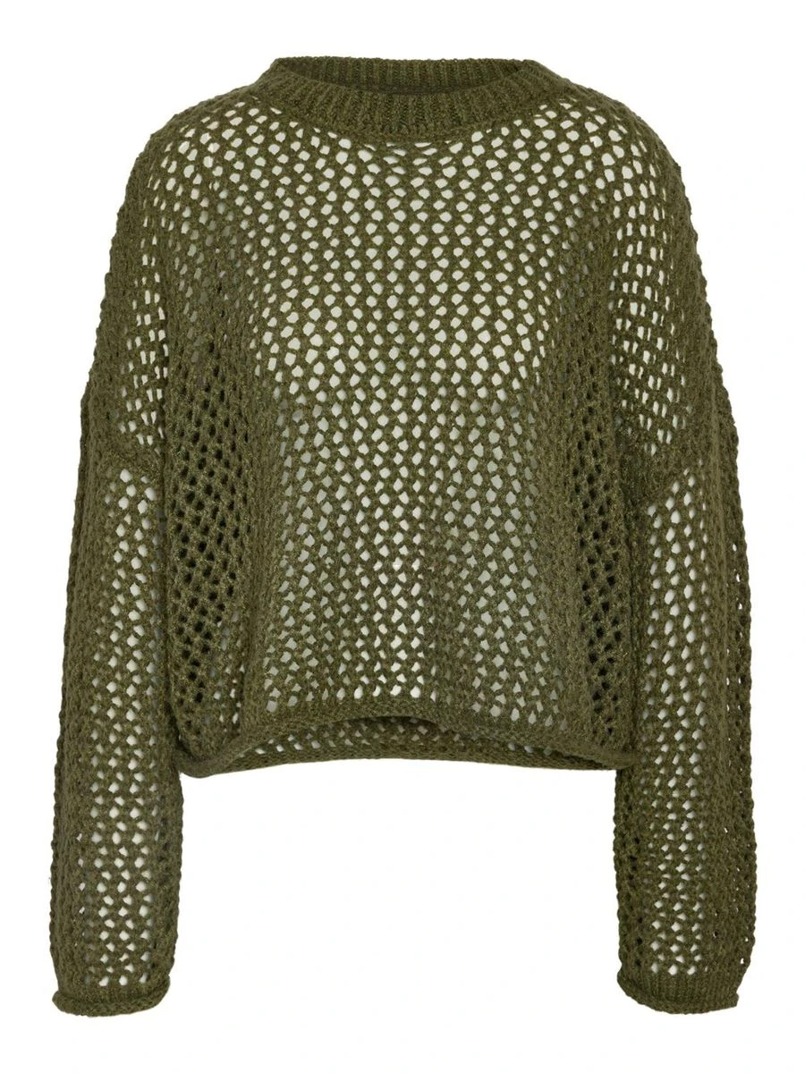 Noisy May OPEN WEAVE KNITTED PULLOVER - Image 6