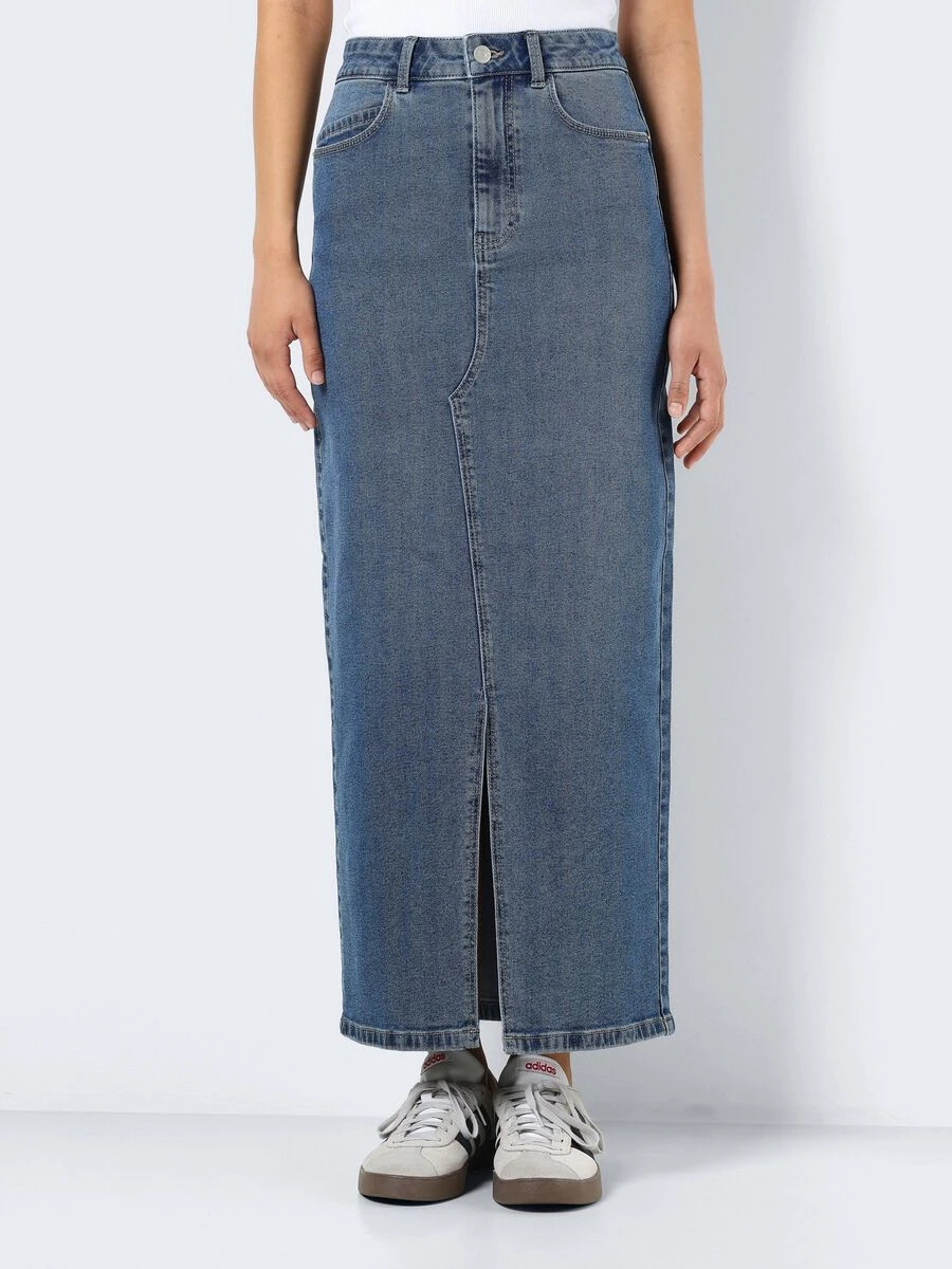 Noisy May LONG DENIM SKIRT - Image 2