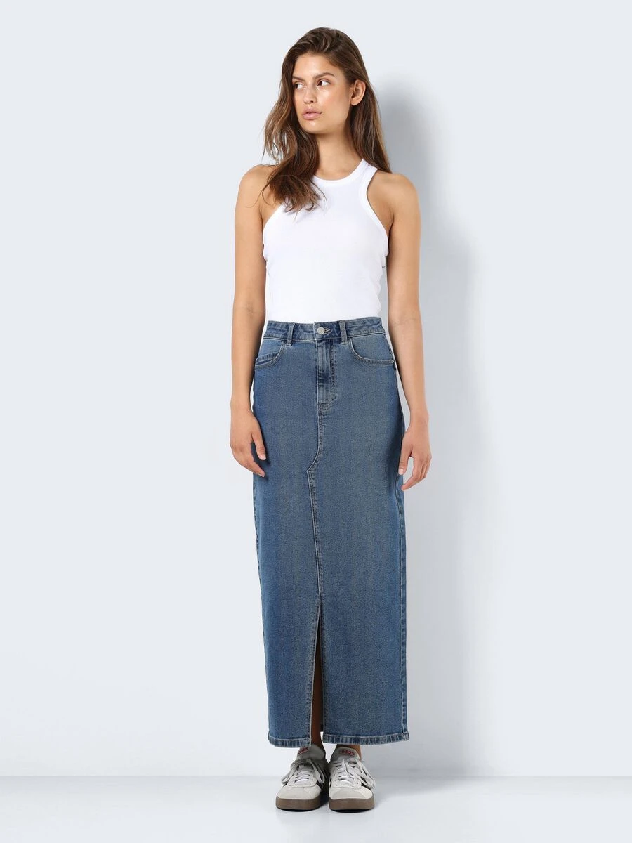 Noisy May LONG DENIM SKIRT - Image 3