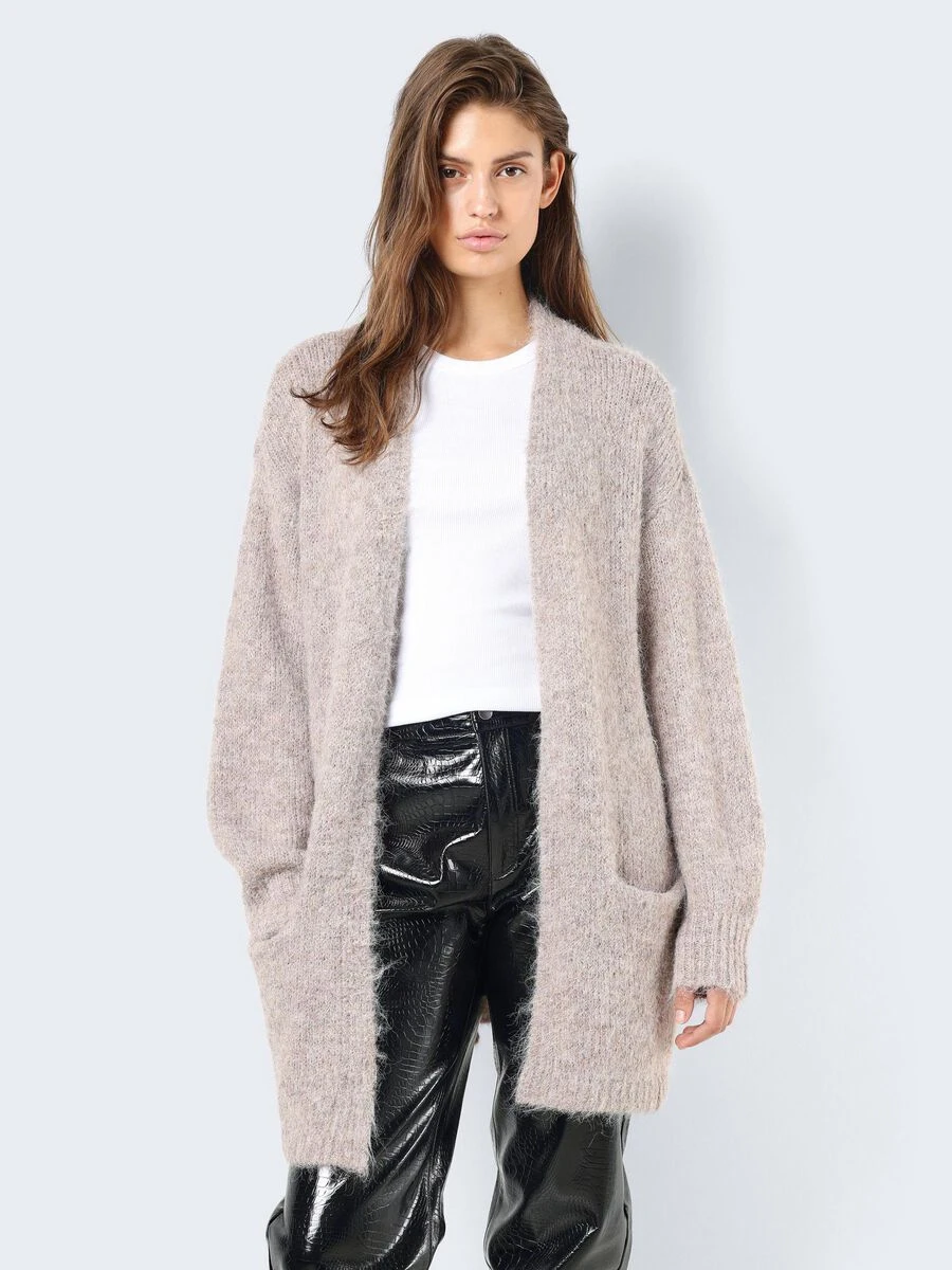 Noisy May LONG KNITTED CARDIGAN - Image 2
