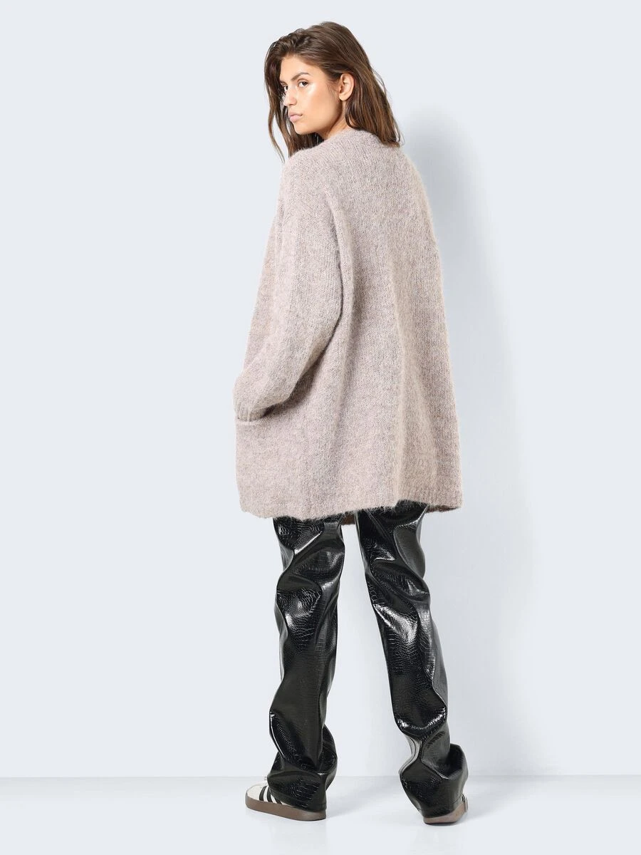 Noisy May LONG KNITTED CARDIGAN - Image 4