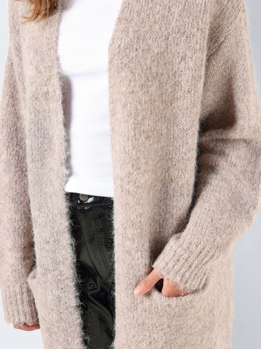 Noisy May LONG KNITTED CARDIGAN - Image 5