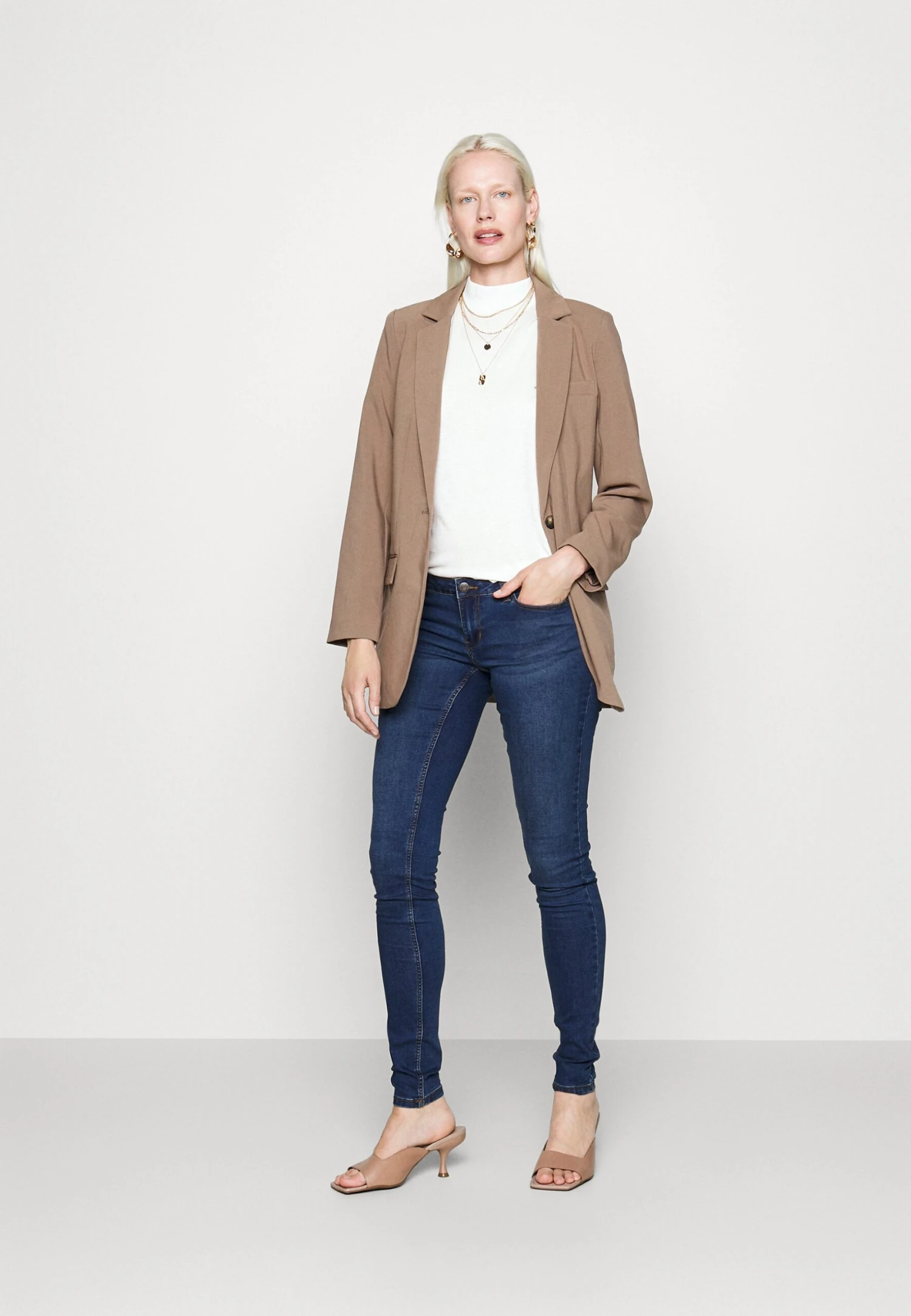 Nmallie - Jeans Skinny Fit - Medium Blue Denim - Image 2