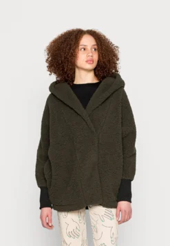 Noisy May Cuddle Coatigan - Fleece Jacket - Rosin