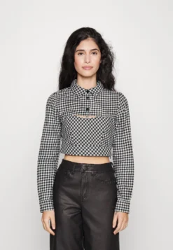 Noisy May Petite Nmerik Overlay - Blouse - Black