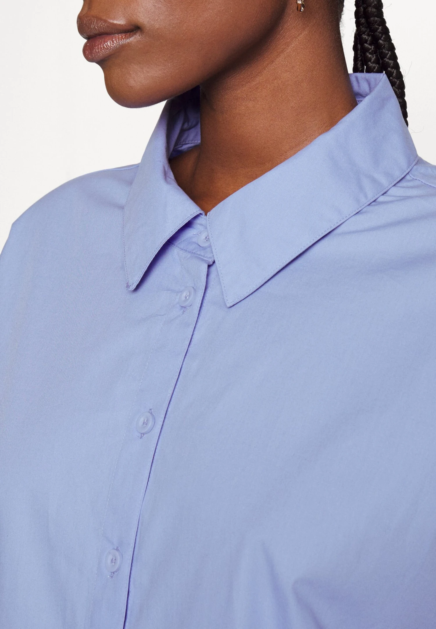 Nmloone Oversize Shirt - Blouse - Jacaranda - Image 7