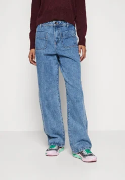 Noisy May Nmdrew Pocket Wide - Relaxed Fit Jeans