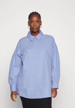 Nmloone Oversize Shirt - Blouse - Jacaranda