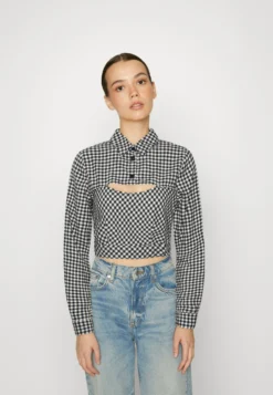 Noisy May Nmerik Overlay - Blouse