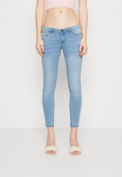 Noisy May Nmallie- Jeans Skinny Fit - Light Blue Denim