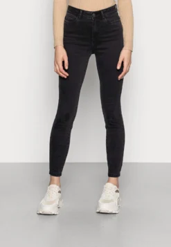 Noisy May Nmagnes Skinny - Jeans Skinny Fit - Black Denim