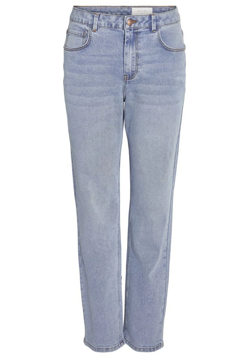 Noisy May Noos - Straight Leg Jeans - Light Blue Denim - Image 2