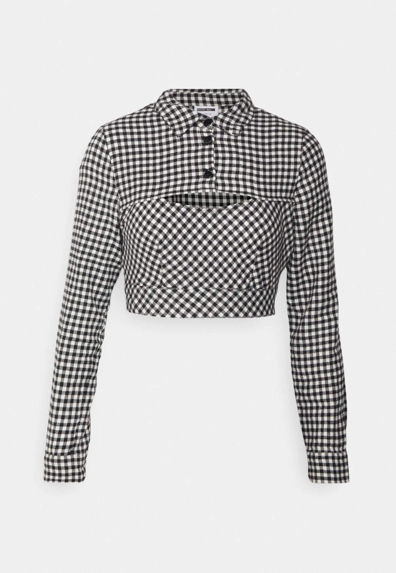 Noisy May Petite Nmerik Overlay - Blouse - Black - Image 4