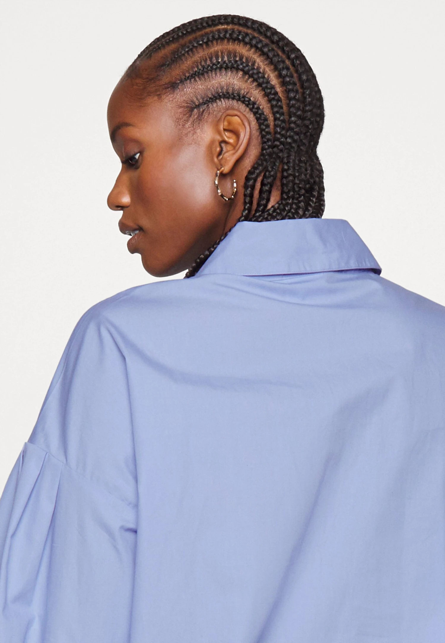 Nmloone Oversize Shirt - Blouse - Jacaranda - Image 4