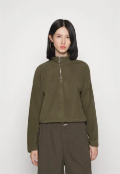 Noisy May Nmmisser Cropped - Fleece Jumper - Kalamata