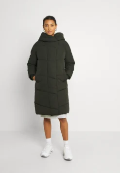 Noisy May Nmtally Long Jacket- Winter Coat - Rosin