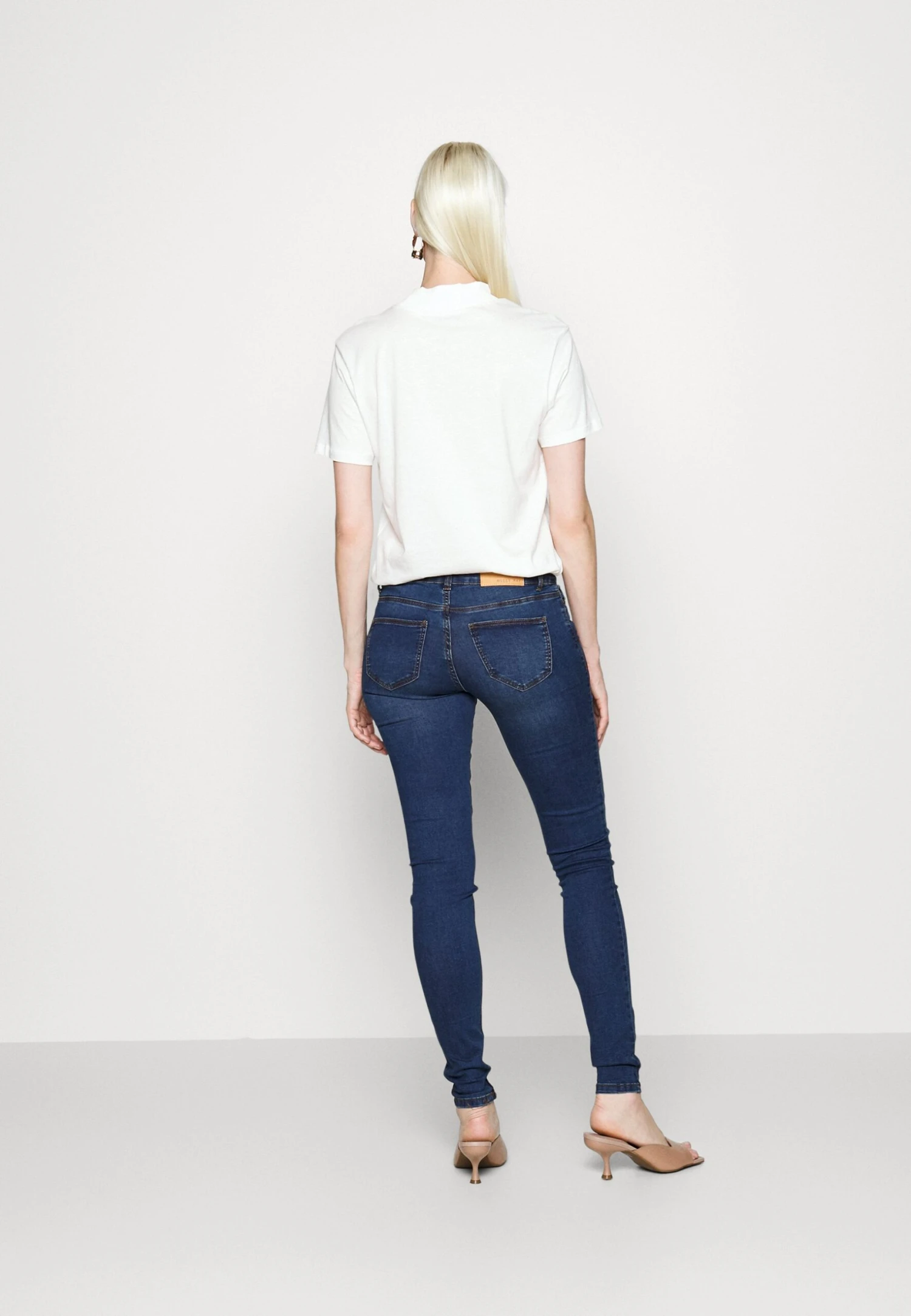 Nmallie - Jeans Skinny Fit - Medium Blue Denim - Image 3