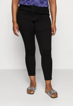 Nmallie Curve - Jeans Skinny Fit - Black