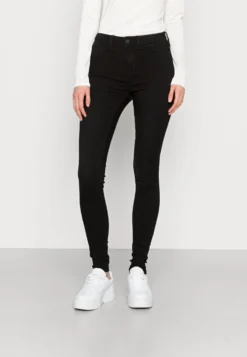 Noisy May Nmcallie Skinny - Jeans Skinny Fit - Black Denim